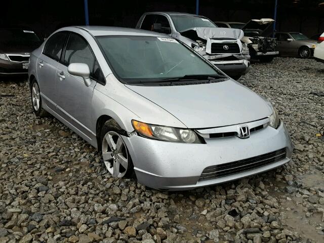 1HGFA16577L094792 - 2007 HONDA CIVIC LX SILVER photo 1