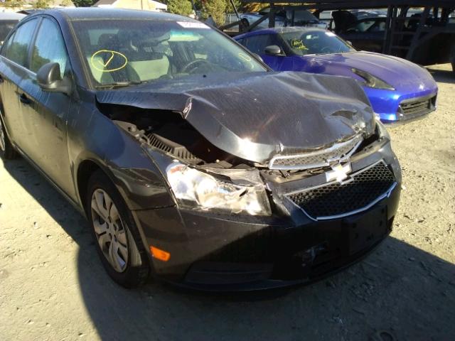 1G1PC5SH0C7165685 - 2012 CHEVROLET CRUZE LS BLACK photo 9