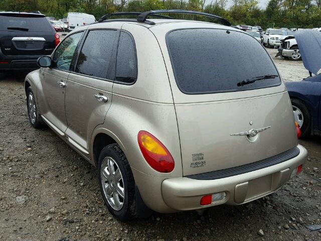 3C4FY58B23T565315 - 2003 CHRYSLER PT CRUISER TAN photo 3