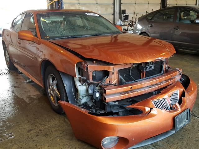 2G2WS522541148031 - 2004 PONTIAC GRAND PRIX ORANGE photo 1