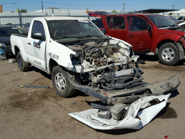 5TFNX4CN2DX022675 - 2013 TOYOTA TACOMA WHITE photo 1