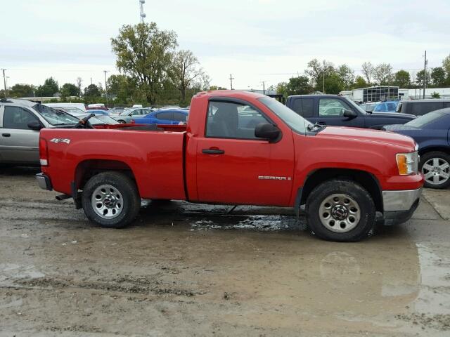 1GTEK14088Z251436 - 2008 GMC SIERRA K15 RED photo 9