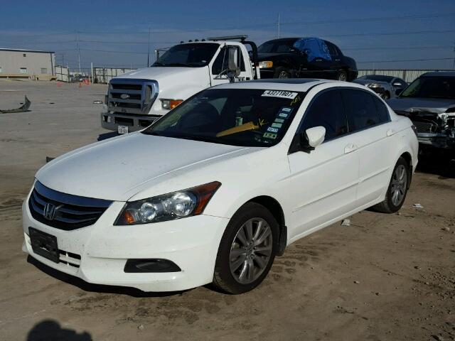 1HGCP2F88BA039113 - 2011 HONDA ACCORD EXL WHITE photo 2