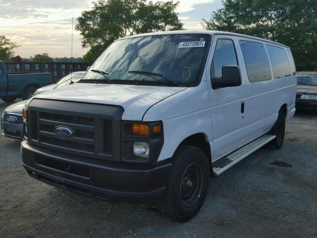 1FBSS3BL1BDB08767 - 2011 FORD ECONOLINE WHITE photo 2