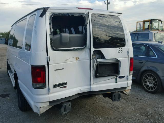 1FBSS3BL1BDB08767 - 2011 FORD ECONOLINE WHITE photo 9