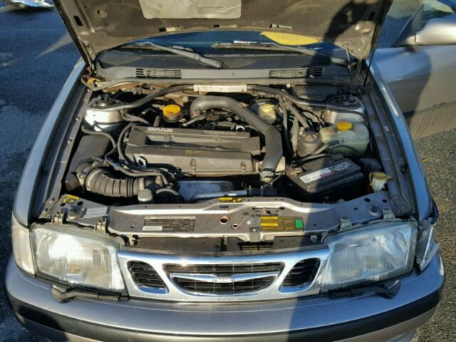 YS3DF78K817007164 - 2001 SAAB 9-3 SE GRAY photo 7