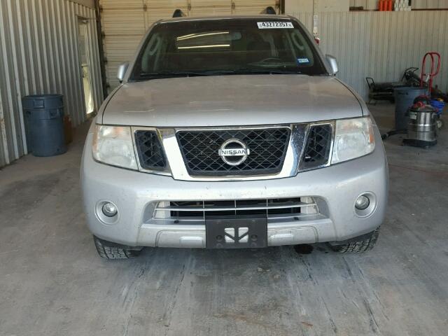 5N1AR1NN4CC606064 - 2012 NISSAN PATHFINDER SILVER photo 9