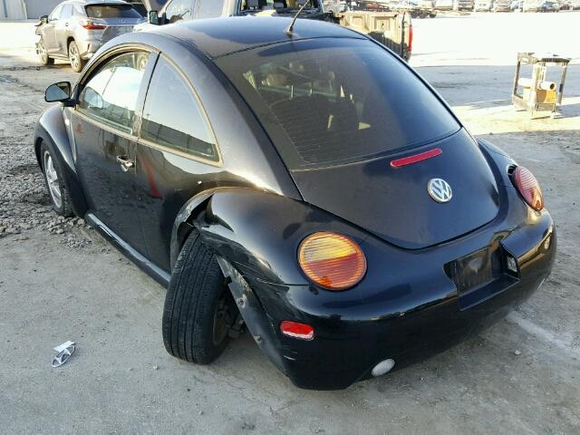 3VWCA21C7XM400690 - 1999 VOLKSWAGEN NEW BEETLE BLACK photo 3