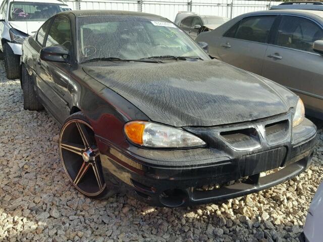 1G2NW12E92C155820 - 2002 PONTIAC GRAND AM G BLACK photo 1