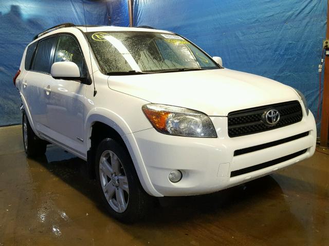 JTMBD32V985201935 - 2008 TOYOTA RAV4 SPORT WHITE photo 1