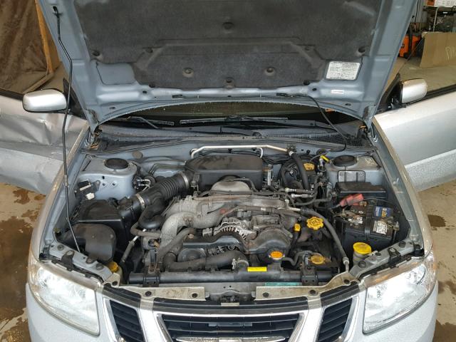 JF4GG61625G056593 - 2005 SAAB 9-2 LINEAR SILVER photo 7