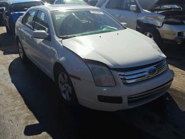 3FAHP07168R131576 - 2008 FORD FUSION SE WHITE photo 1