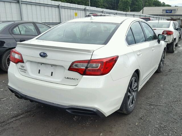 4S3BNAR65J3034961 - 2018 SUBARU LEGACY SPO WHITE photo 4