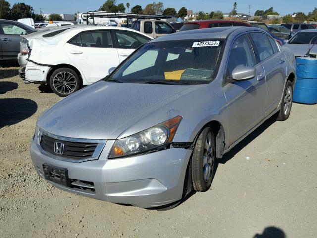 1HGCP26838A071007 - 2008 HONDA ACCORD EXL SILVER photo 2