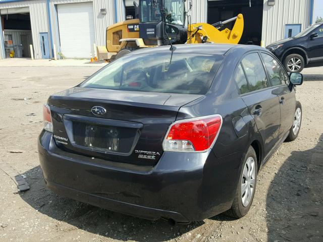 JF1GJAA69EH022193 - 2014 SUBARU IMPREZA BA BLACK photo 4