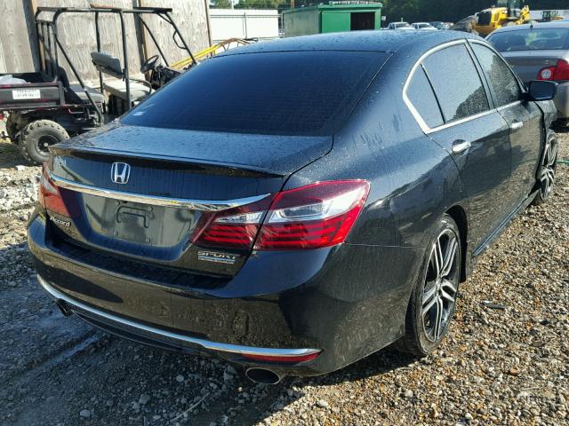 1HGCR2F17HA024835 - 2017 HONDA ACCORD SPO BLACK photo 4