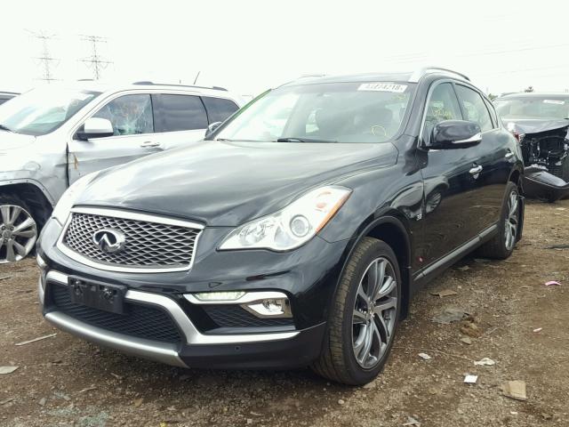 JN1BJ0RR7GM261848 - 2016 INFINITI QX50 BLACK photo 2