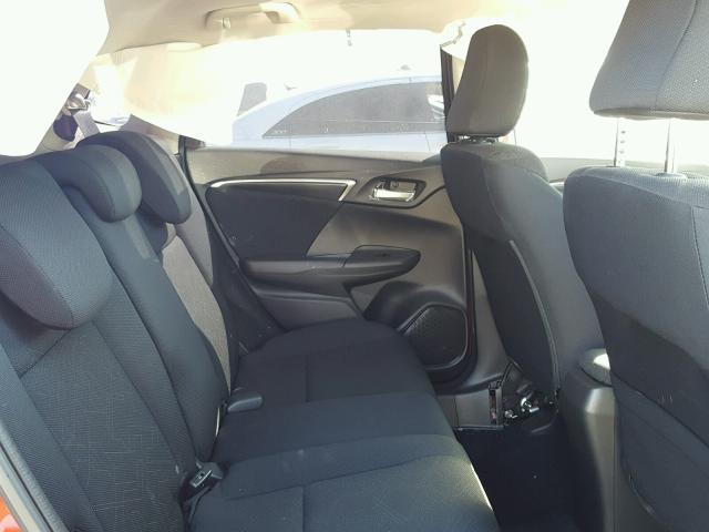 JHMGK5H73GS006783 - 2016 HONDA FIT EX RED photo 6