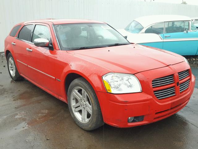 2D4GV57277H633348 - 2007 DODGE MAGNUM R/T RED photo 1