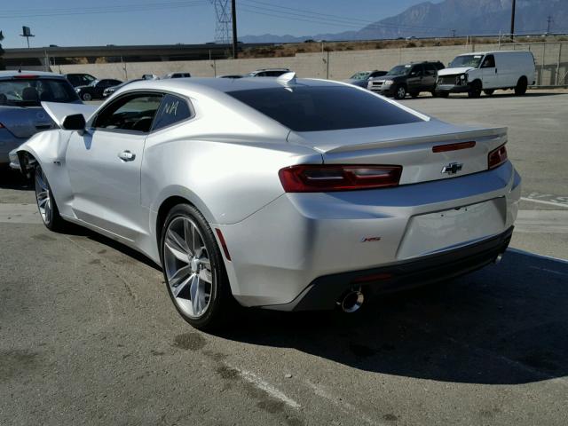 1G1FD1RS3H0172505 - 2017 CHEVROLET CAMARO LT SILVER photo 3