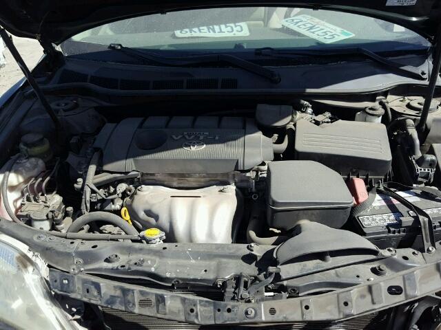4T4BF3EK7AR066706 - 2010 TOYOTA CAMRY BASE BLACK photo 7