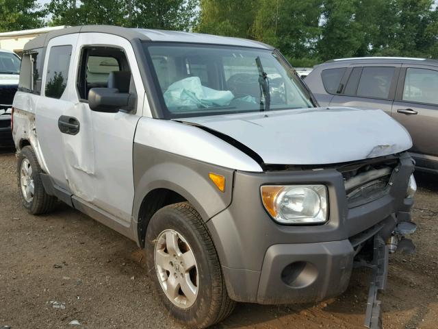 5J6YH28594L019328 - 2004 HONDA ELEMENT EX SILVER photo 1