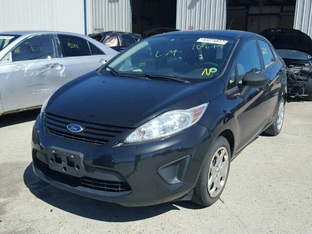 3FADP4AJ0DM183498 - 2013 FORD FIESTA BLACK photo 2