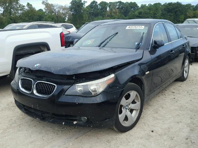 WBANA53525B859090 - 2005 BMW 525 I BLACK photo 2