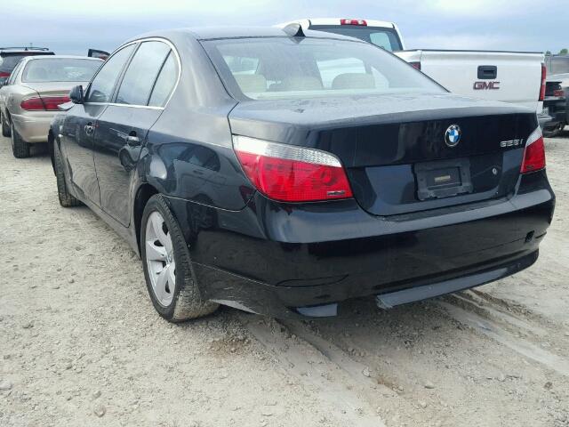 WBANA53525B859090 - 2005 BMW 525 I BLACK photo 3