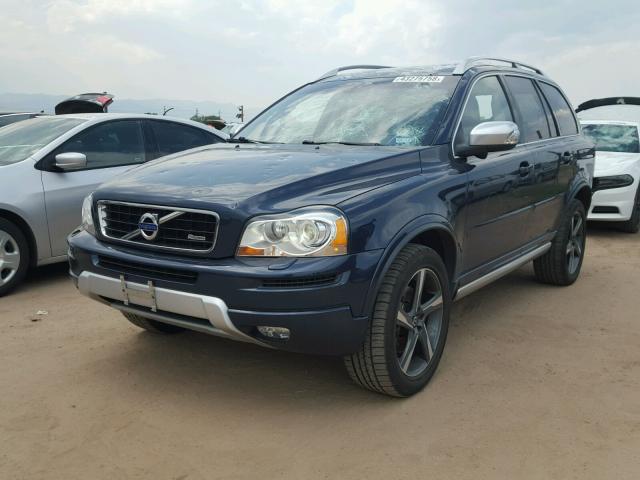 YV4952CT0E1695315 - 2014 VOLVO XC90 R DES BLUE photo 2