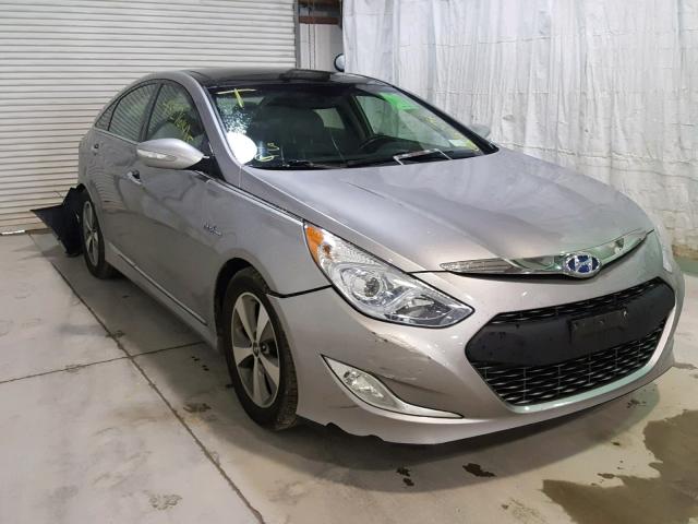 KMHEC4A47BA016663 - 2011 HYUNDAI SONATA HYB GRAY photo 1