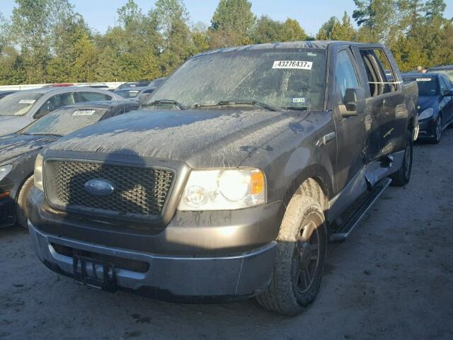 1FTRW12W06FB36079 - 2006 FORD F150 SUPER GRAY photo 2