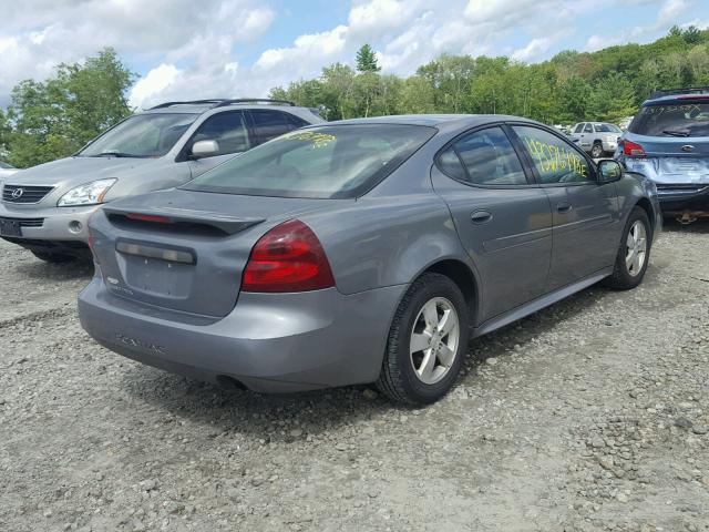 2G2WP552981130358 - 2008 PONTIAC GRAND PRIX GRAY photo 4