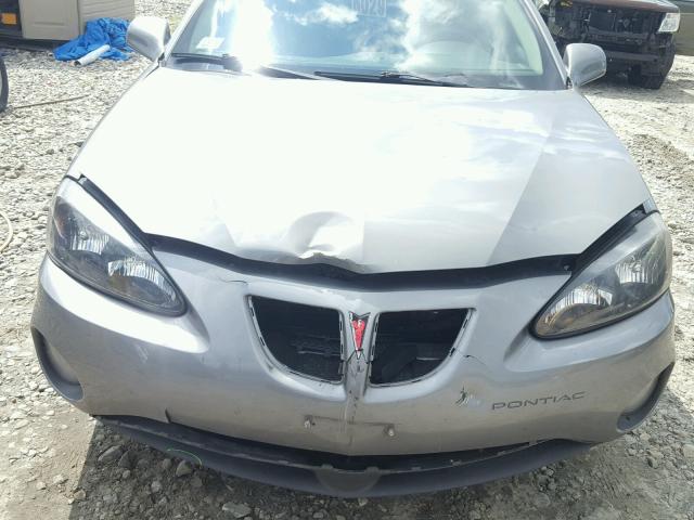 2G2WP552981130358 - 2008 PONTIAC GRAND PRIX GRAY photo 9