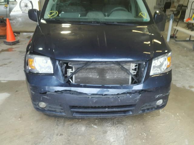 1D8HN54P88B109090 - 2008 DODGE GRAND CARA BLUE photo 9