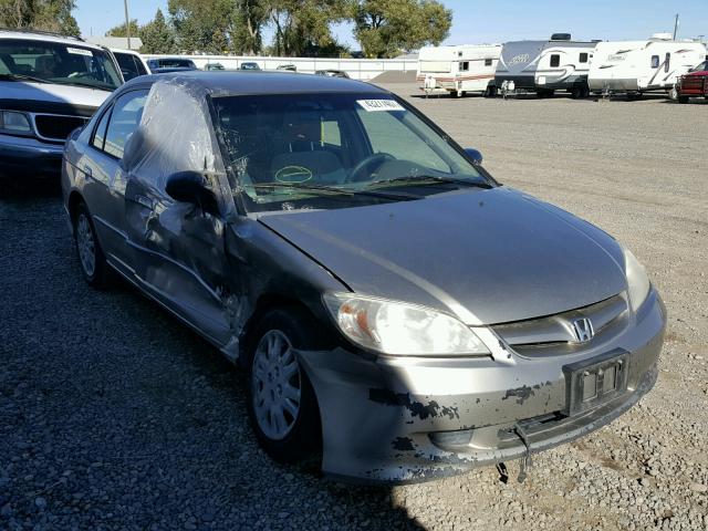 JHMES16535S000206 - 2005 HONDA CIVIC GOLD photo 1