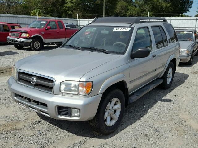 JN8DR09Y04W903191 - 2004 NISSAN PATHFINDER SILVER photo 2