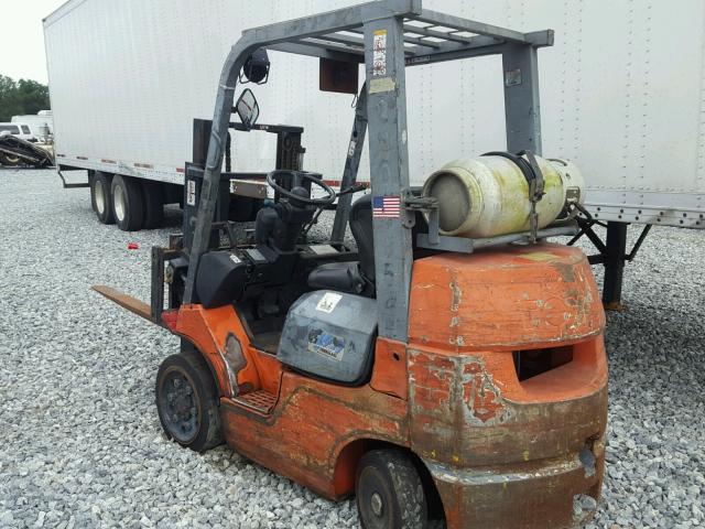 7FGCU25 - 2006 TOYOTA FORKLIFT ORANGE photo 3