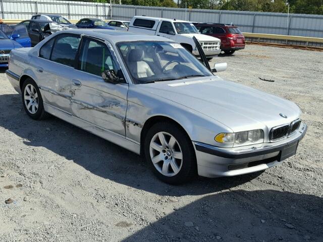 WBAGG83441DN85907 - 2001 BMW 740 I AUTO SILVER photo 1