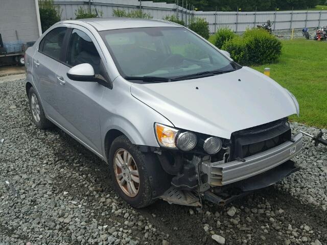 1G1JA5SHXC4216882 - 2012 CHEVROLET SONIC LS SILVER photo 1