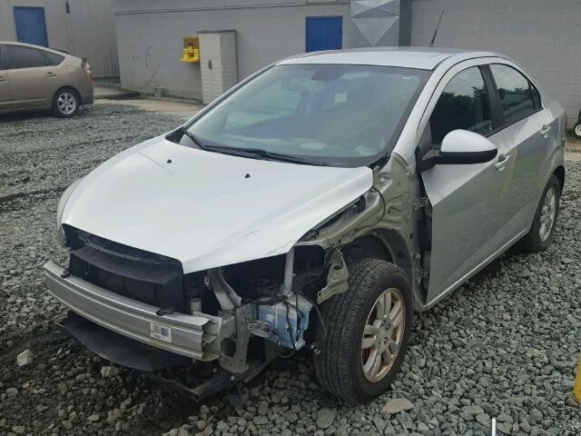 1G1JA5SHXC4216882 - 2012 CHEVROLET SONIC LS SILVER photo 2
