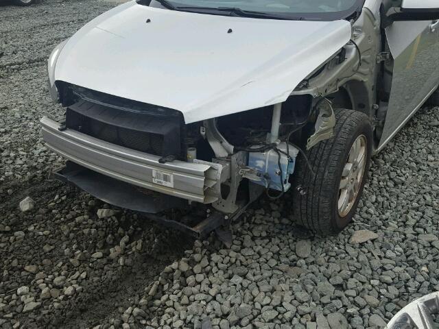 1G1JA5SHXC4216882 - 2012 CHEVROLET SONIC LS SILVER photo 9