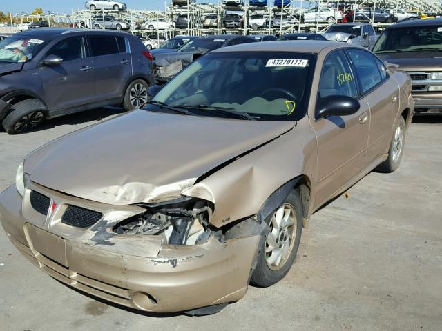 1G2NF52E64M584983 - 2004 PONTIAC GRAND AM GOLD photo 2