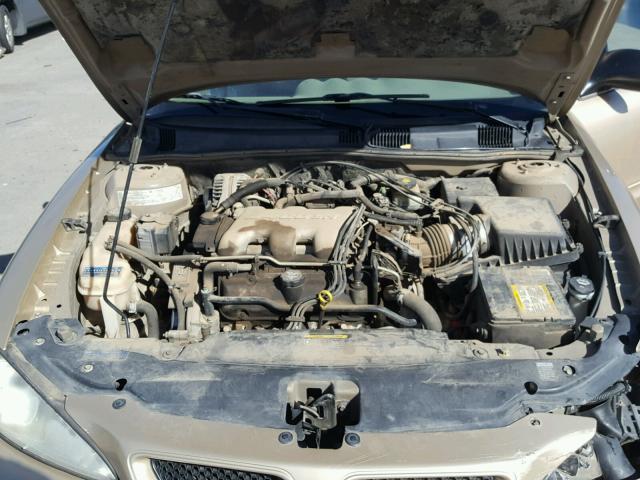 1G2NF52E64M584983 - 2004 PONTIAC GRAND AM GOLD photo 7