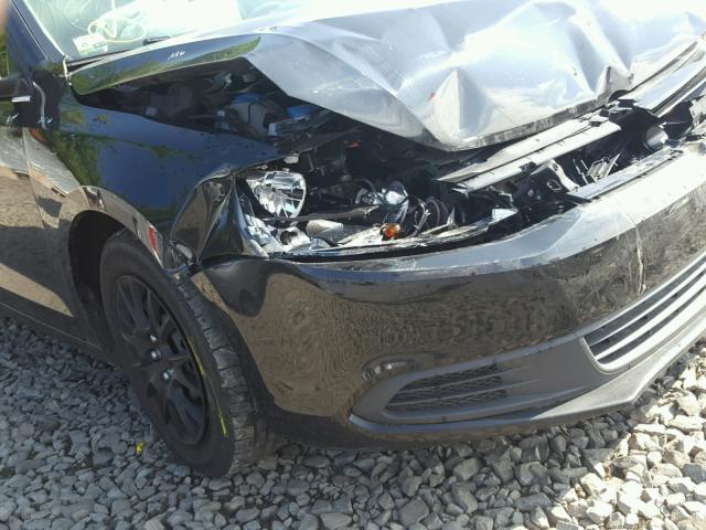 3VW2K7AJ7CM369763 - 2012 VOLKSWAGEN JETTA BASE Սև լուսանկար 9