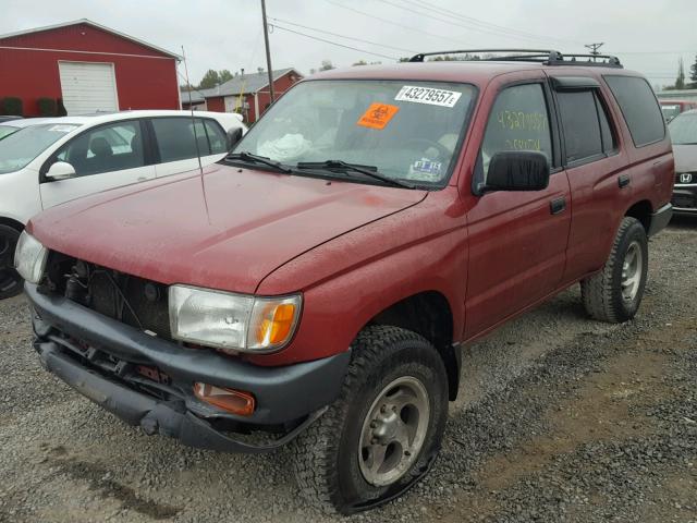 JT3GM84R9W0030895 - 1998 TOYOTA 4RUNNER MAROON photo 2