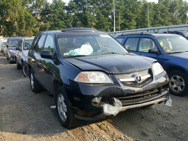 2HNYD182X6H550209 - 2006 ACURA MDX BLACK photo 1