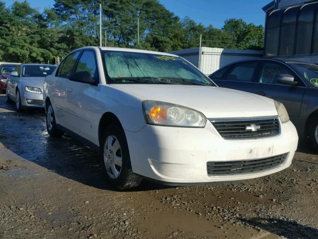 1G1ZS58F97F252921 - 2007 CHEVROLET MALIBU WHITE photo 1