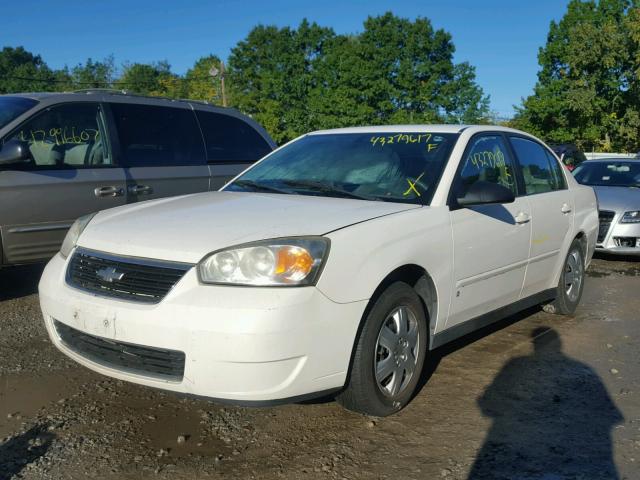 1G1ZS58F97F252921 - 2007 CHEVROLET MALIBU WHITE photo 2