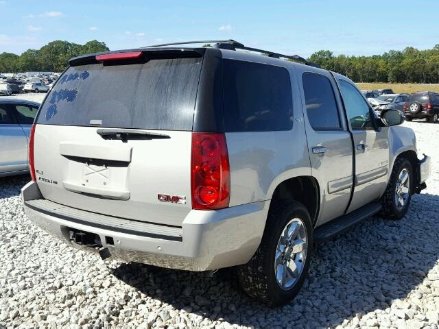 1GKEC33399R224448 - 2009 GMC YUKON SLT GOLD photo 4